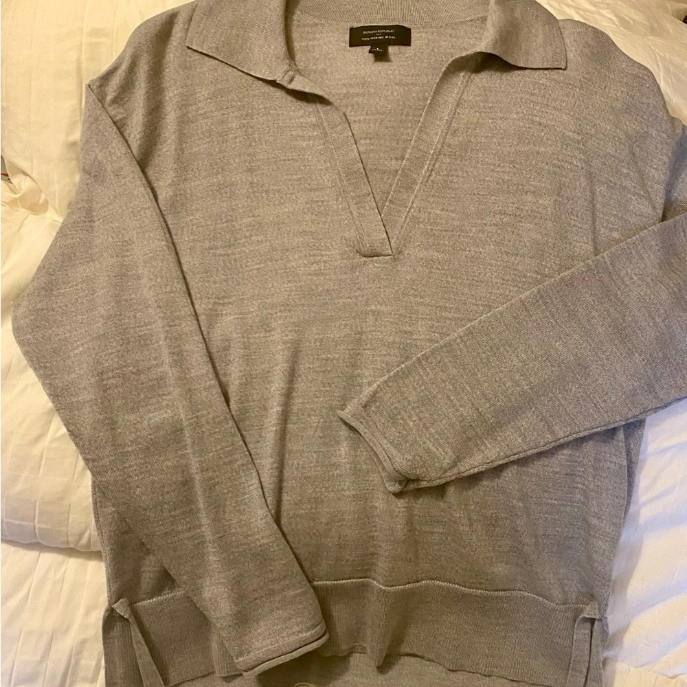 Womens Gray Sweater